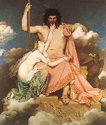 Jean-Auguste Dominique Ingres Thetis bonfaller Zeus oil painting artist
